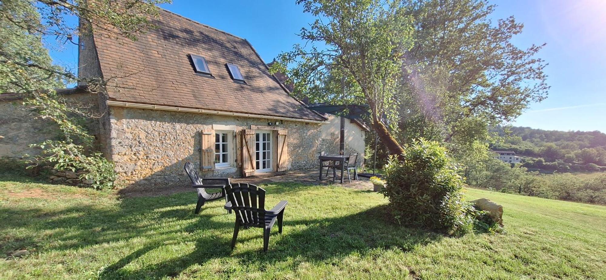 Gite Les Placettes Sainte-Foy-de-Longas Buitenkant foto